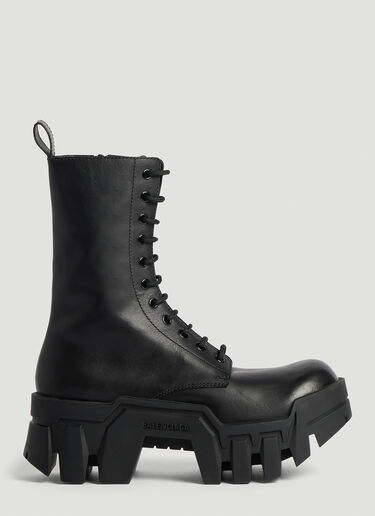 Balenciaga ブルドーザー レースアップアンクルブーツ ブラック bal0253088