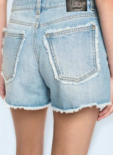 Off-White Denim Doll Shorts Blue ofw0260065