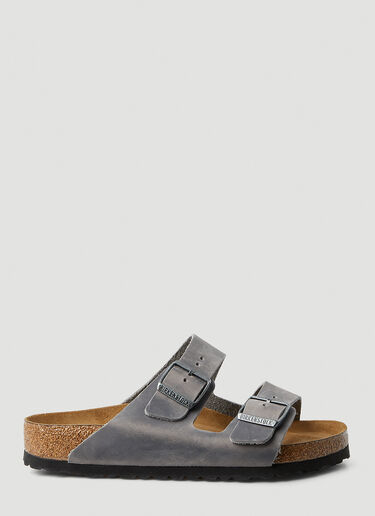 Birkenstock アリゾナ ツー ストラップ サンダル グレー brk0349006