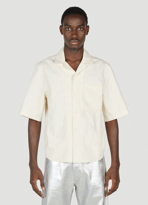 Jacquemus La Chemise Cordao Shirt Beige jac0151003
