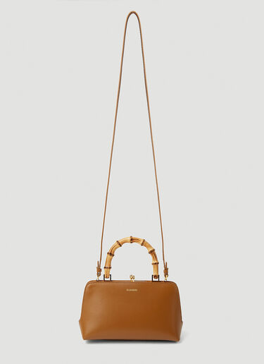 Jil Sander 고지 미니 핸드백 브라운 jil0251021