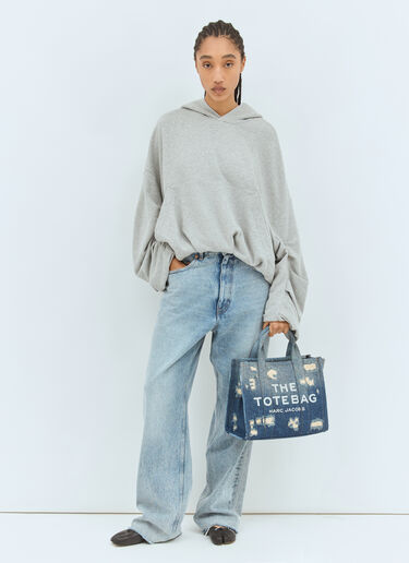 Marc Jacobs 中号牛仔托特包 蓝色 mcj0258002