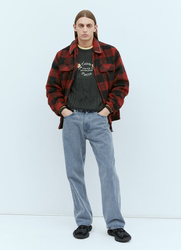 Patta 체크 카 재킷 레드 pat0154005