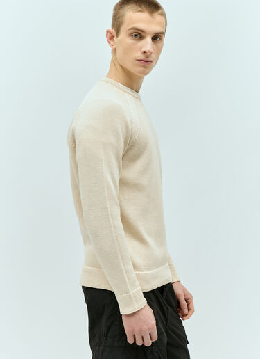 C.P. Company Compact Knit Sweater Cream pco0155002