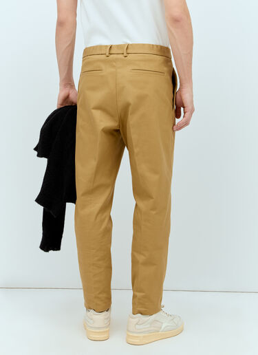 Jil Sander Gabardine Pants Beige jil0155004