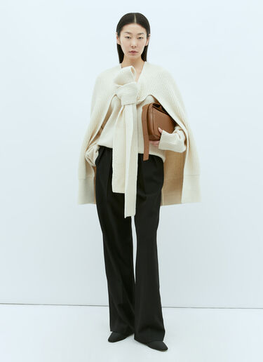 Jil Sander 미니 플랩 크로스바디 백 브라운 jil0255028