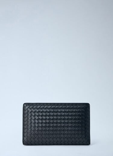 LN-CC® - Bottega Veneta: Agenda Clutch - Dark Brown Bottega Veneta Agenda Clutch Dark Brown bov0264032