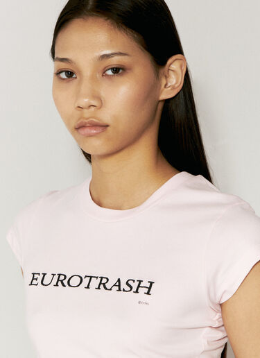 Eytys Zion Eurotrash T-Shirt Pink eyt0256011