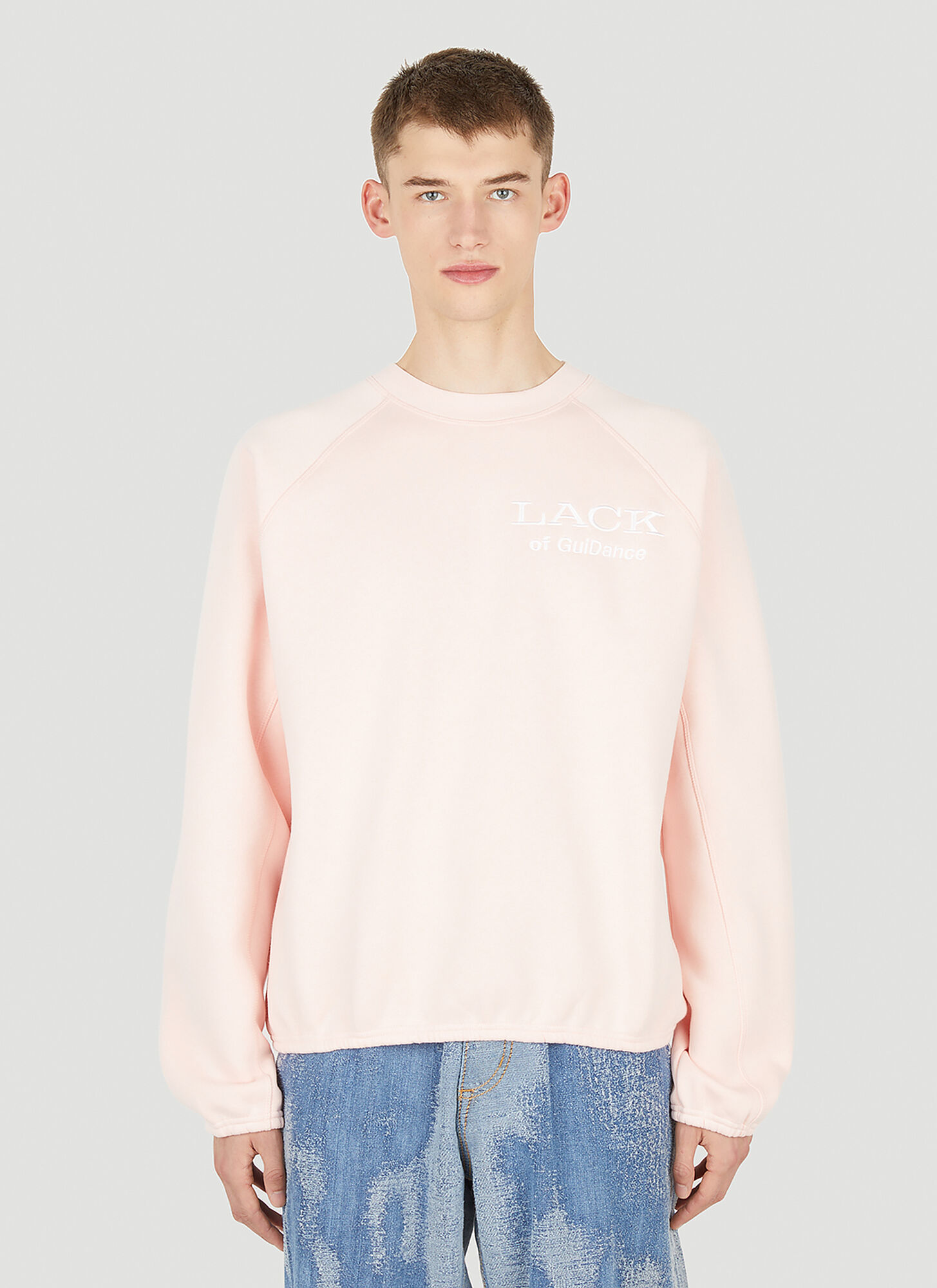 Lack Of Guidance Alessandro Sweatshirt In Pink