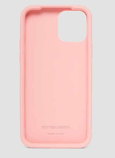 Bottega Veneta Rubber iPhone 12 Pro Case Pink bov0245081