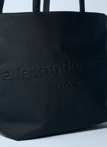 Alexander Wang Punch Cotton Tote Bag Black awg0259043