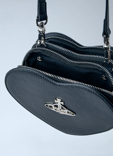 Louise Heart Shoulder Bag Vivienne Westwood Louise Heart Shoulder Bag Black vvw0263053