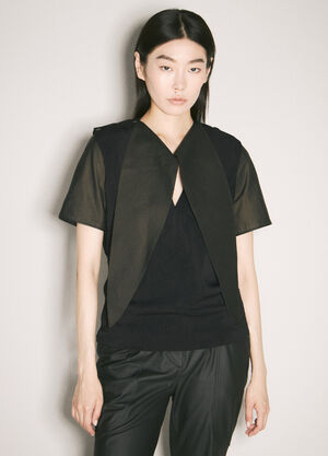 ECCO.Kollektive x Kiko Kostadinov Eero Blouse Black atk0258007