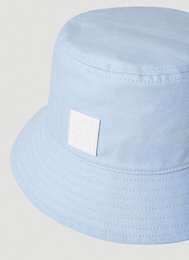 Raf Simons Logo Patch Bucket Hat Light Blue raf0151018