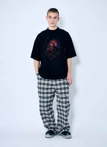 Vetements 데스 메탈 티셔츠  블랙 vet0160005