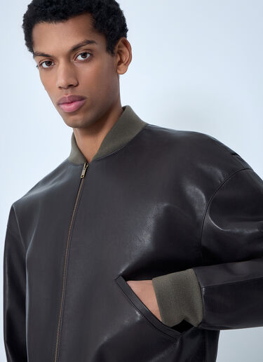 Setsen Jacket The Row Setsen Jacket Dark Brown row0163006