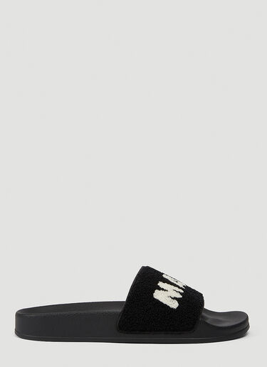 Marni Logo Slides Black mni0244010