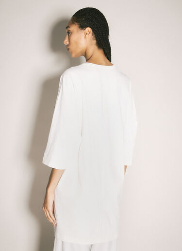 Moncler x Rick Owens Oversized Crewneck T-Shirt White mcs0358013