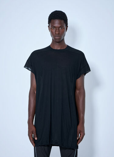 Rick Owens ジャンボショートスリーブTシャツ 黒 ric0165074