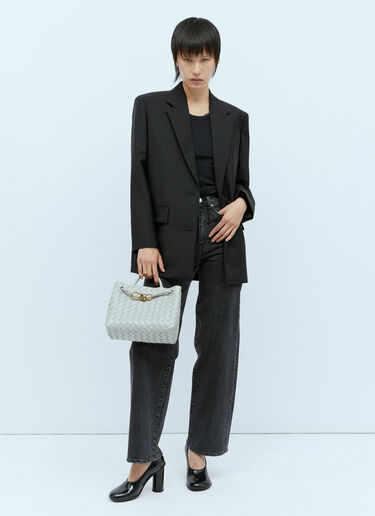 Bottega Veneta スモールアンディアーモハンドバッグ グレー bov0254053