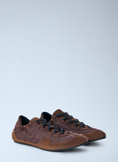 LN-CC® - Cecilie Bahnsen: Blaise Soft Sneakers - Brown Cecilie Bahnsen Blaise Soft Sneakers Brown cec0266015