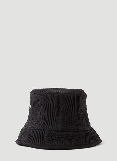 Bottega Veneta Quilted Bucket Hat Black bov0149025