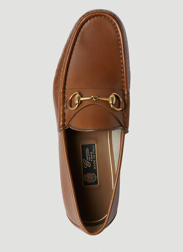 Gucci Horsebit Loafers Brown guc0152092