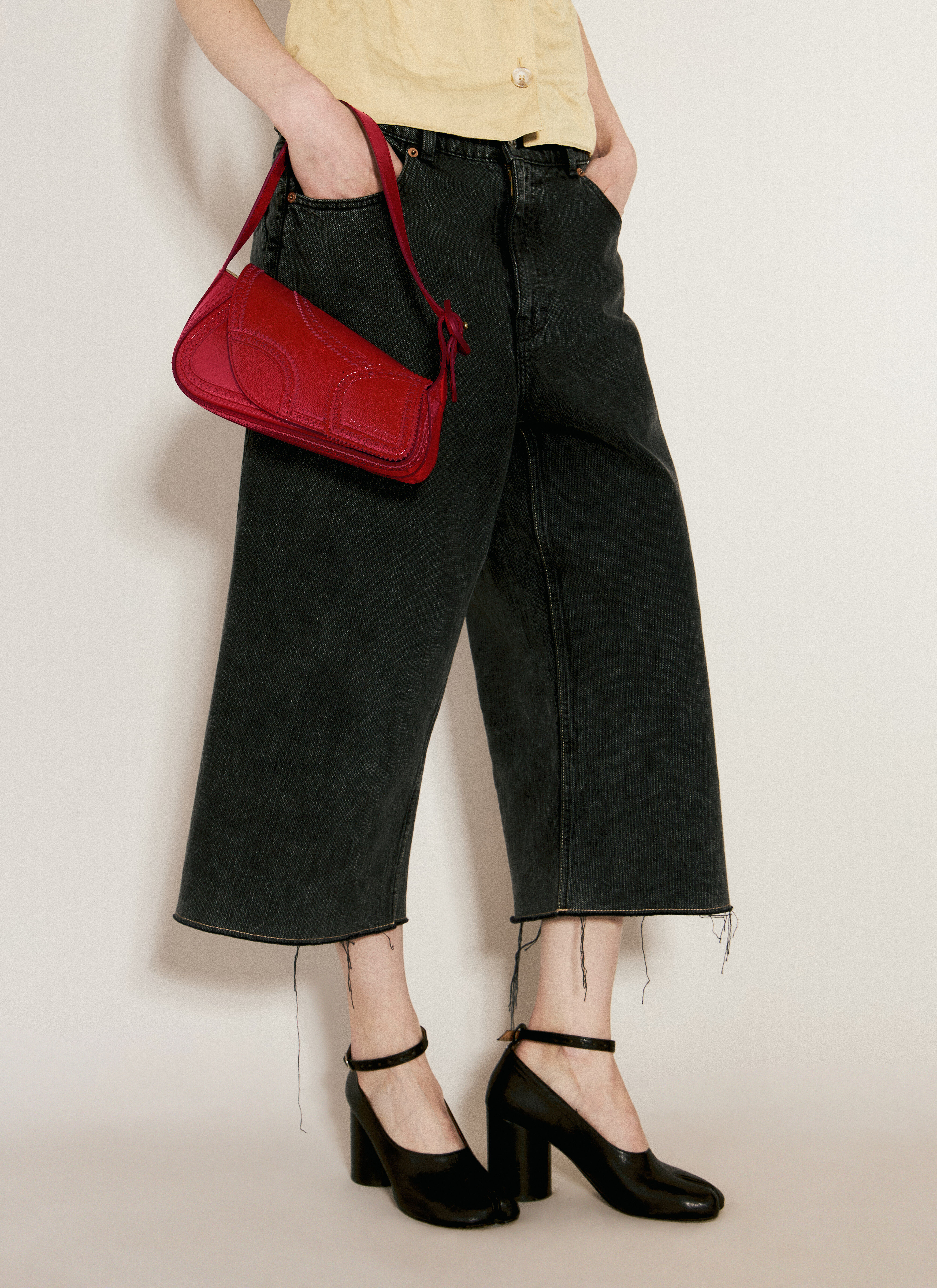 Kiko Kostadinov Women's Trivia Shoulder Bag in Red | LN-CC®