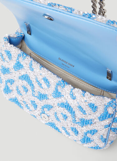 Burberry Lola Sequin Shoulder Bag Blue bur0252047