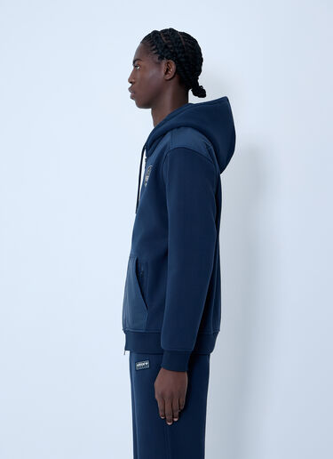 adidas SPZL Logo Motif Hooded Sweatshirt Navy adi0162158