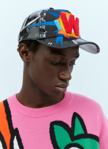 Walter Van Beirendonck Explosion 棒球帽 黑色 wlt0154022