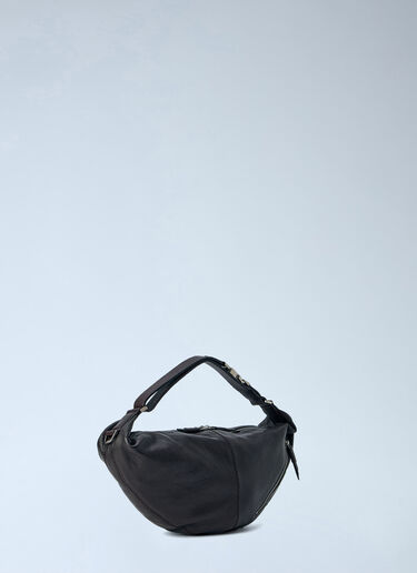LN-CC® - Lemaire: Mini Quiver Clip Bag - Dark Brown Lemaire Mini Quiver Clip Bag Dark Brown lem0266023
