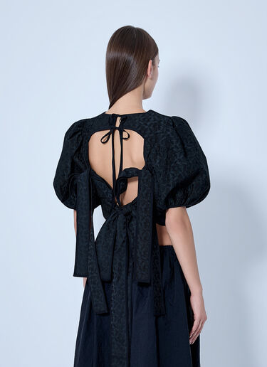 LN-CC® - Cecilie Bahnsen: Faris Top - Black Cecilie Bahnsen Faris Top Black cec0266004