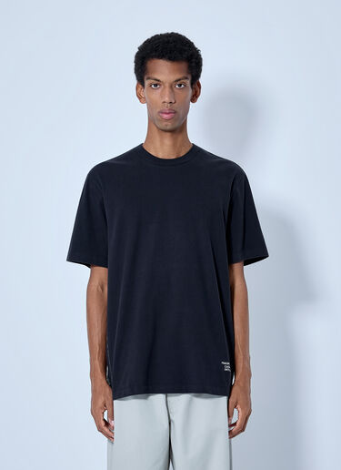 LN-CC® - Moncler x FRGMT Hiroshi Fujiwara: Cotton Jersey T-Shirt - Black Moncler x FRGMT Hiroshi Fujiwara Cotton Jersey T-Shirt Black mfr0166012