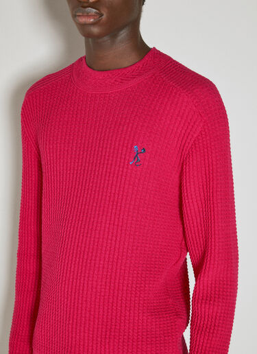 Kiko Kostadinov Sorelle Anchor Sweater Pink kko0154010