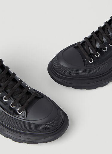 Alexander McQueen Tread Slick Ankle Boots Black amq0246030