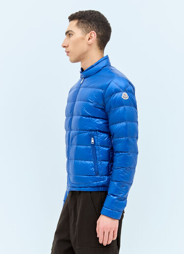 Moncler Acorus Short Down Jacket Blue mon0157011
