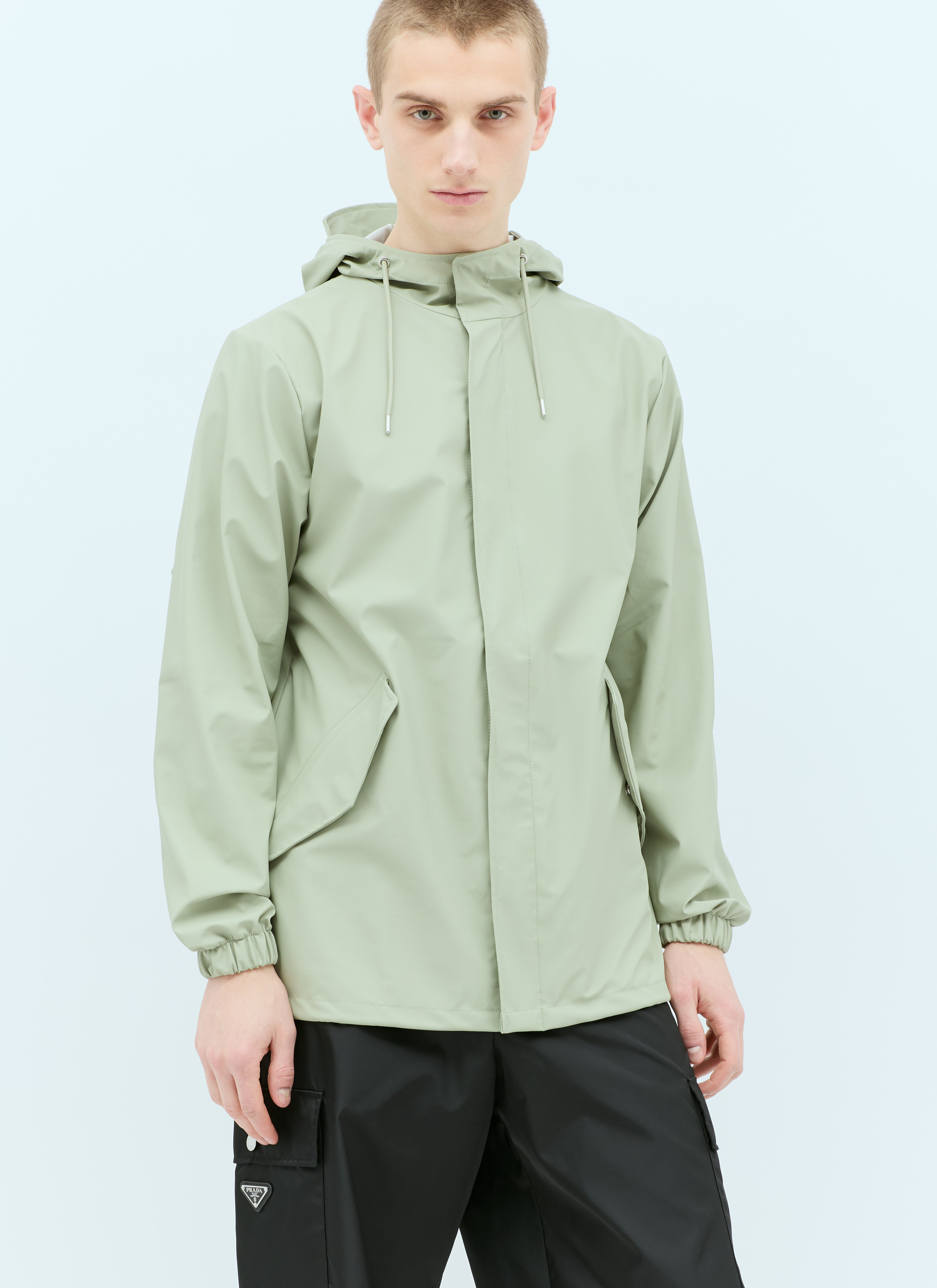 Rains Fishtail Jacket Green rai0356018