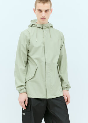 Rains 피시테일 재킷 그린 rai0356003