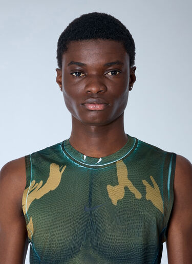 Nike by Yaku Re-Create Muscle Tank Top Green nik0165020