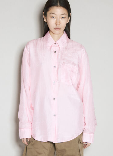 Our Legacy Apron Shirt Pink our0256001