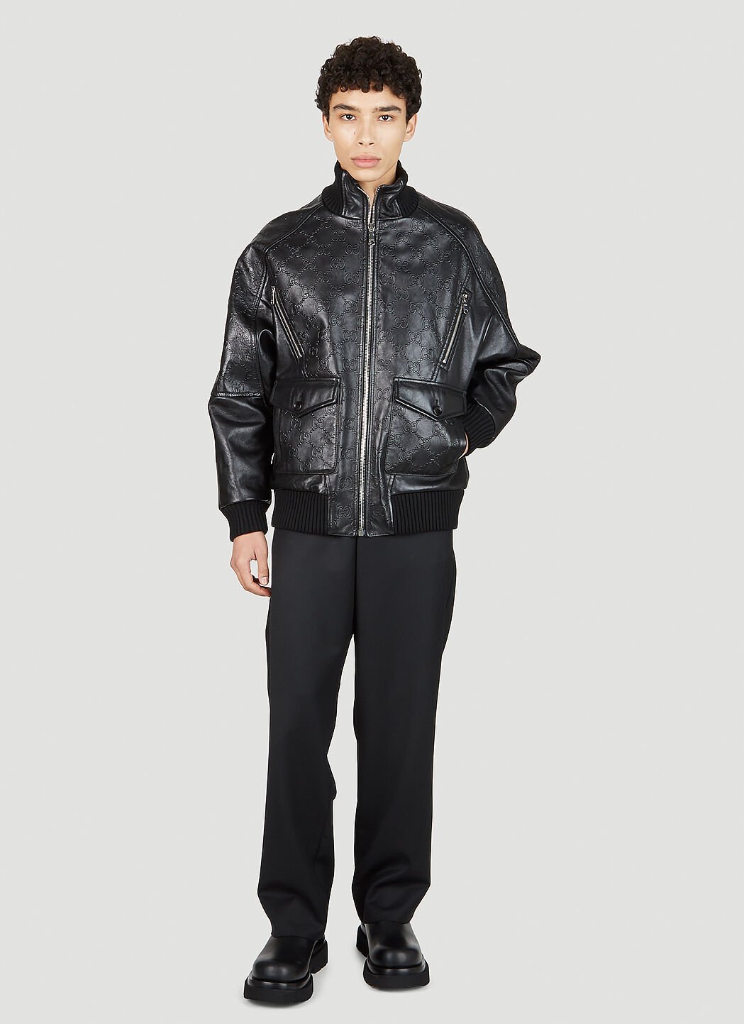 Gucci gg bomber jacket online