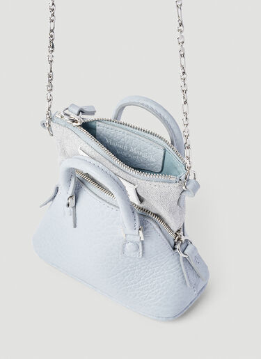 Maison Margiela 5AC Classic Mini Shoulder Bag Light Blue mla0251071
