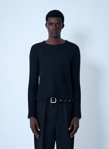 Ribbed Sweater Jil Sander Ribbed Sweater Black jil0162021