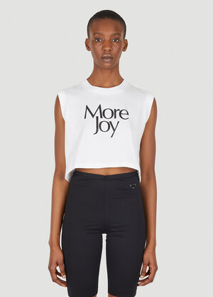 More Joy Logo Print T-Shirt Black mjy0347046