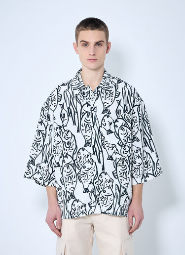 Jacquemus La Chemise Aloe Shirt White jac0160007