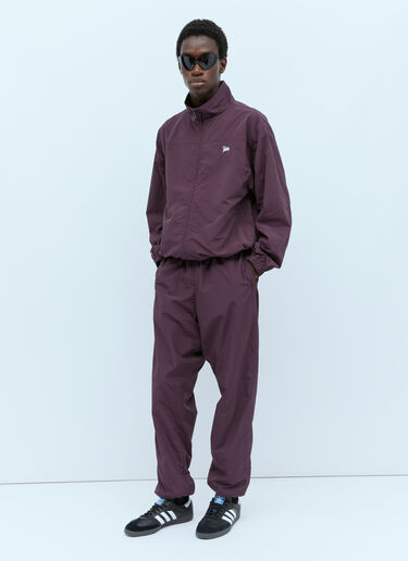 Patta Logo Embroidery Track Jacket Purple pat0154013