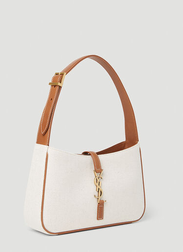 Saint Laurent 5A7 Hobo Shoulder Bag Cream sla0251124
