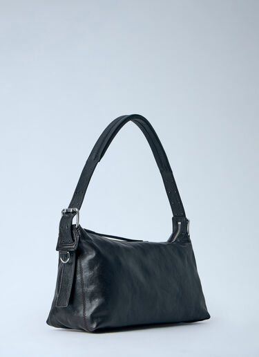 Lemaire Belted Baguette Shoulder Bag Black lem0264026