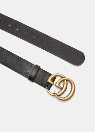 Gucci GG Marmont Belt Black guc0228015